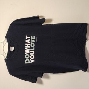 DO WHAT YOU LOVE LE CORDON BLEU Navy Blue Gildan size Large t-shirt